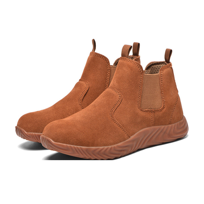 Chantier de la construction SJH10 fabriquant le soudeur unique doux respirable Safety Shoes de tendon de boeuf