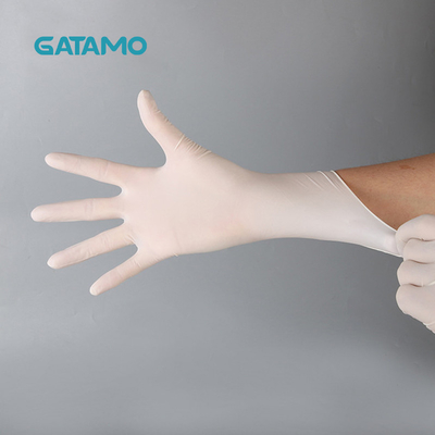 Les gants de 1 de ménage de gants examen de latex saupoudrent les gants libres de latex de catégorie comestible