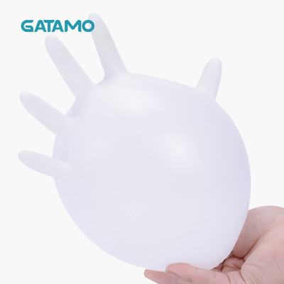 Gants naturels d'examen du latex G38 nettoyant des gants de latex pour les gants en poudre de latex de sécurité du travail de cuisine